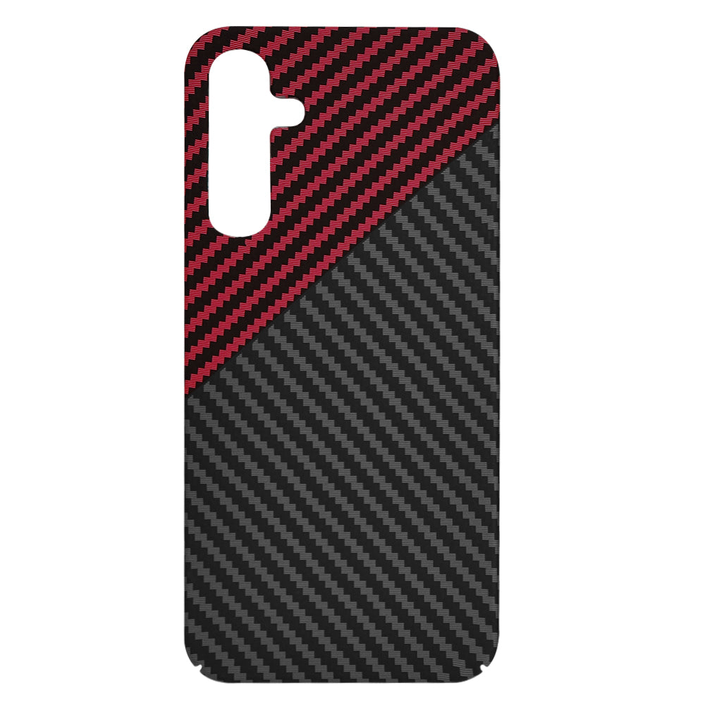 Techsuit - Carbonite FiberShell - Galaxy A25 5G - Red Vortex