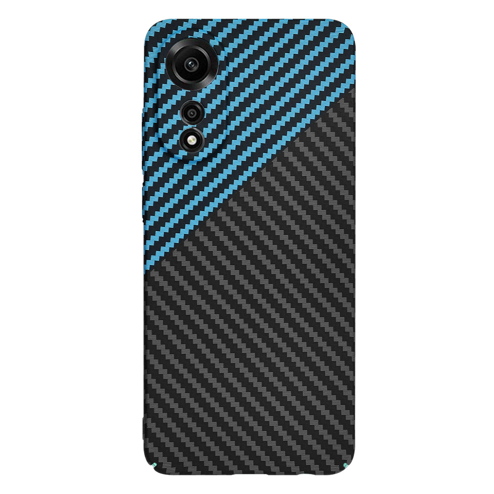Techsuit - Carbonite FiberShell - Oppo A78 4G - Blue Pulse