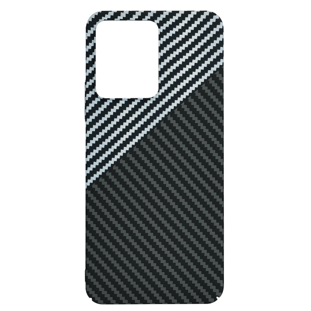 Techsuit - Carbonite FiberShell - Xiaomi Redmi 13C 4G / Redmi 13C 5G / Poco C65 - Stealth Gray