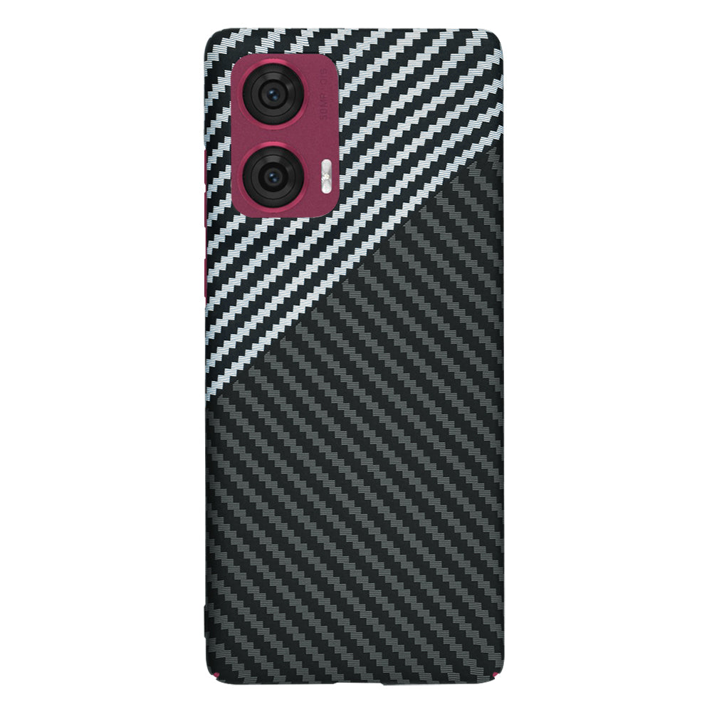 Techsuit - Carbonite FiberShell - Motorola Edge 50 Fusion - Stealth Gray