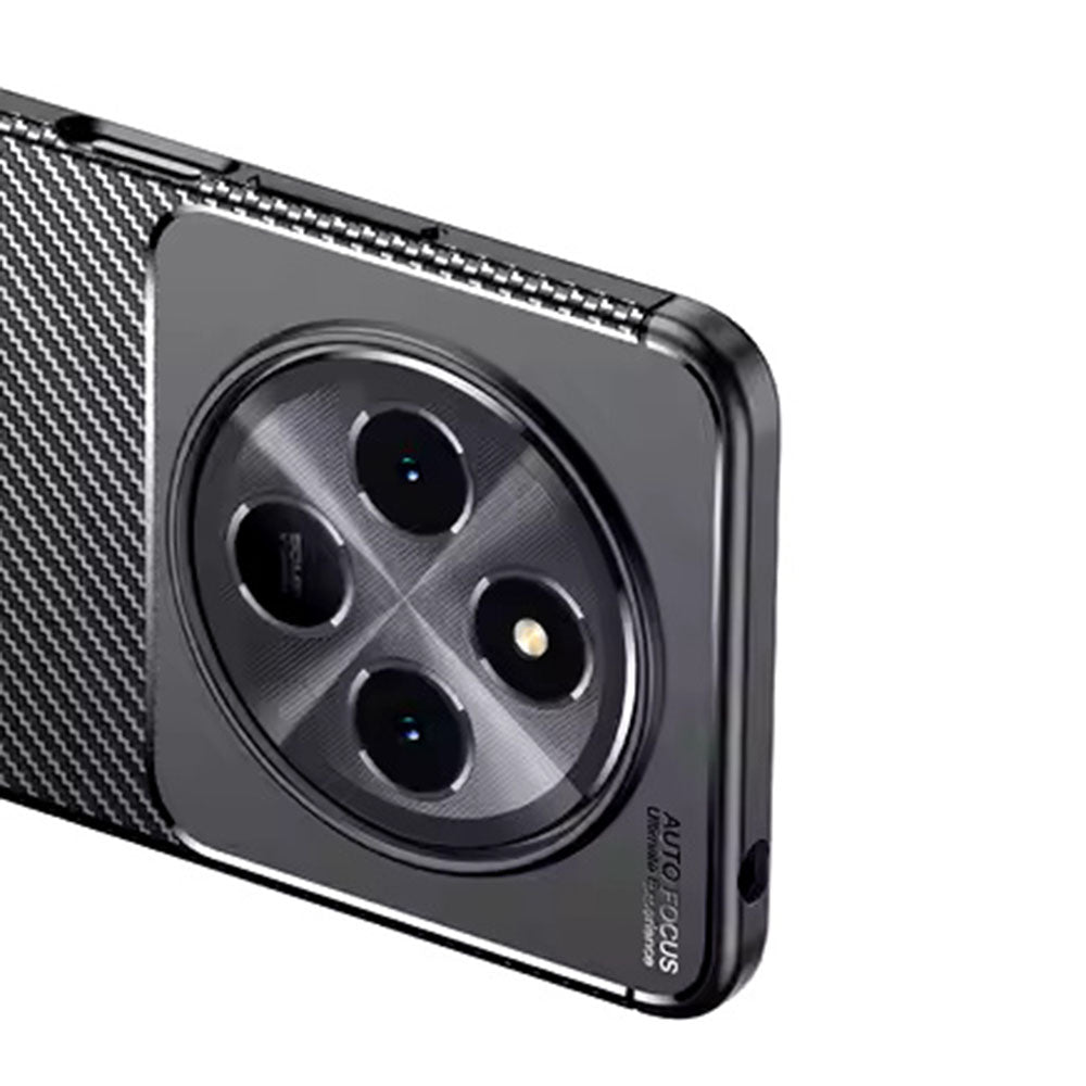 Techsuit - CarbonFiber - Xiaomi Redmi 14C / Poco C75 - Black