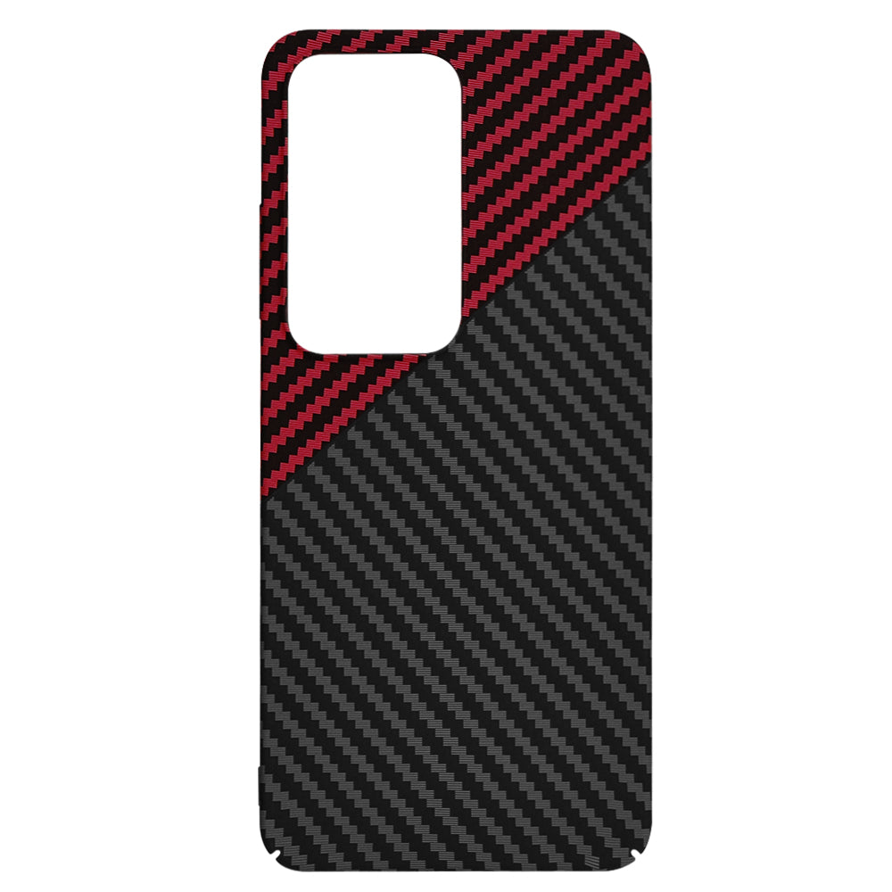 Techsuit - Carbonite FiberShell - Oppo A80 5G - Red Vortex