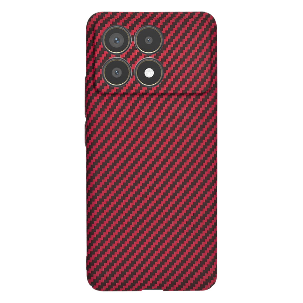 Techsuit - Carbonite FiberShell - Xiaomi Poco F6 Pro - Red