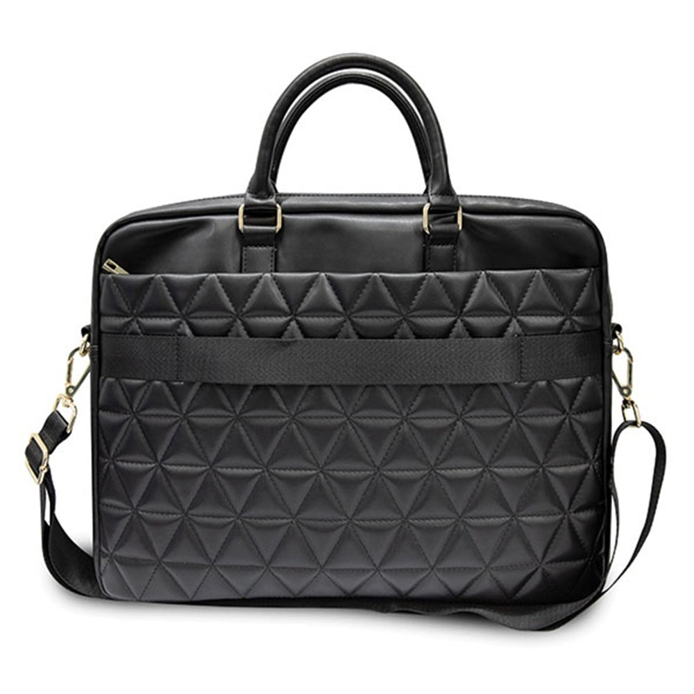 Guess Quilted Computer Bag Τσάντα κατάλληλη για laptop 15" (Black-GUCB15QLBK)