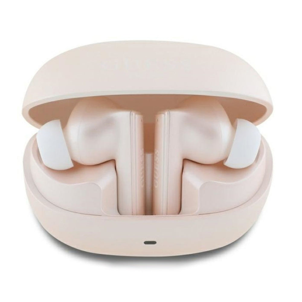 Guess - Wireless Earbuds Capsule Printed Logo (GUTWST88MCTGP) - In-Ear, Bluetooth, TWS - Pink