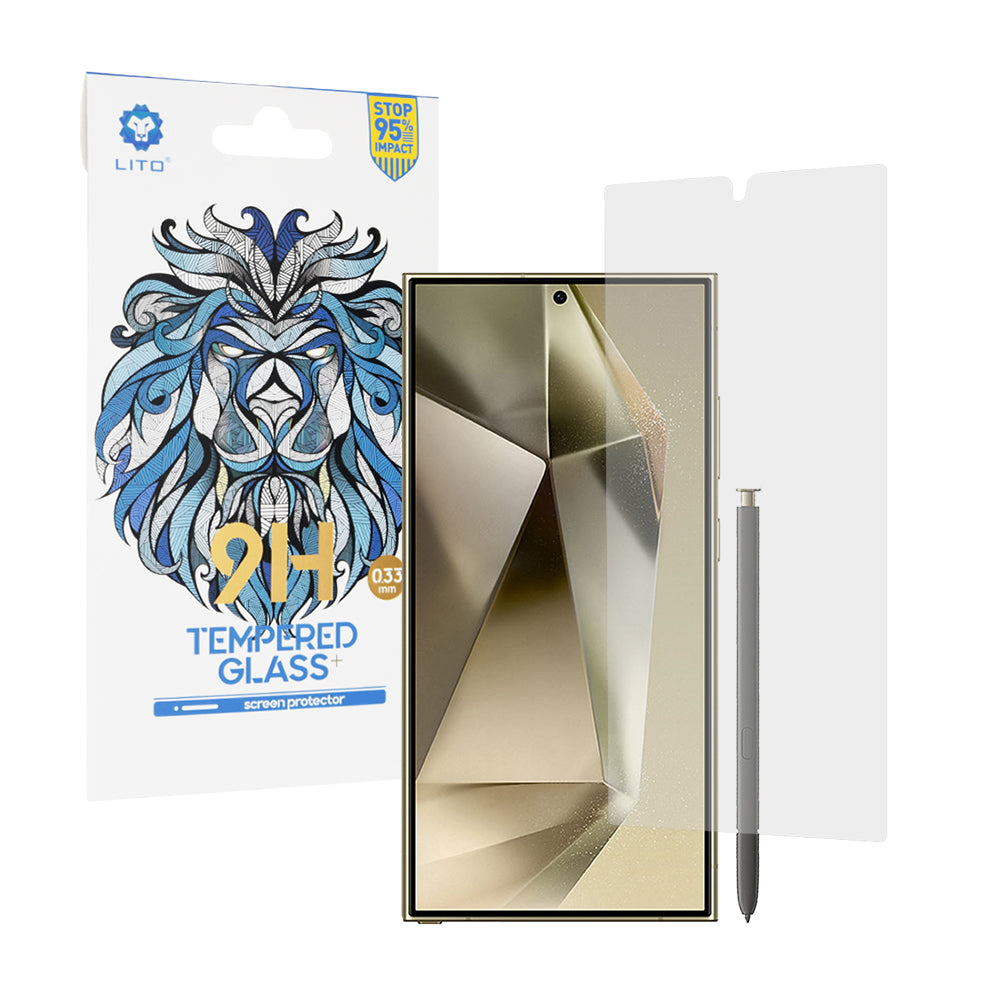Lito - 2.5D Classic Glass Ultra Thin - Samsung Galaxy S24 Ultra - Clear