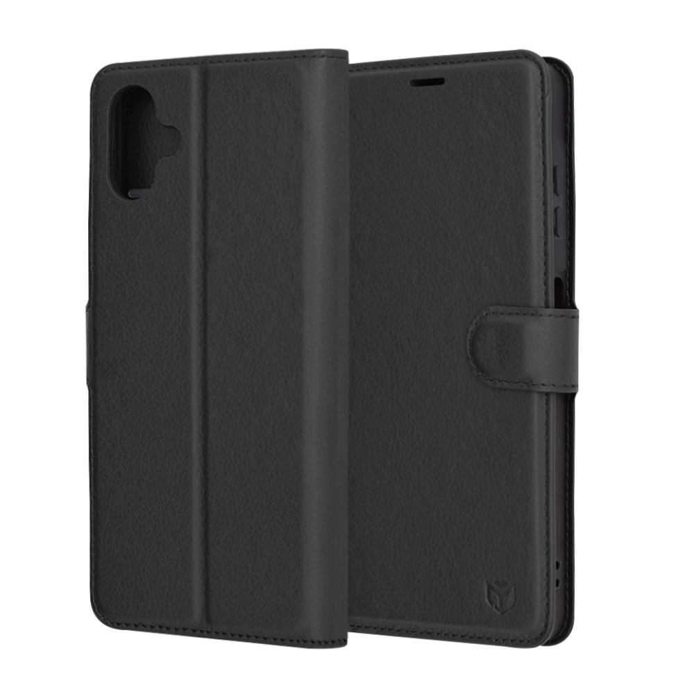 Techsuit - Leather Folio - Galaxy A06 - Black