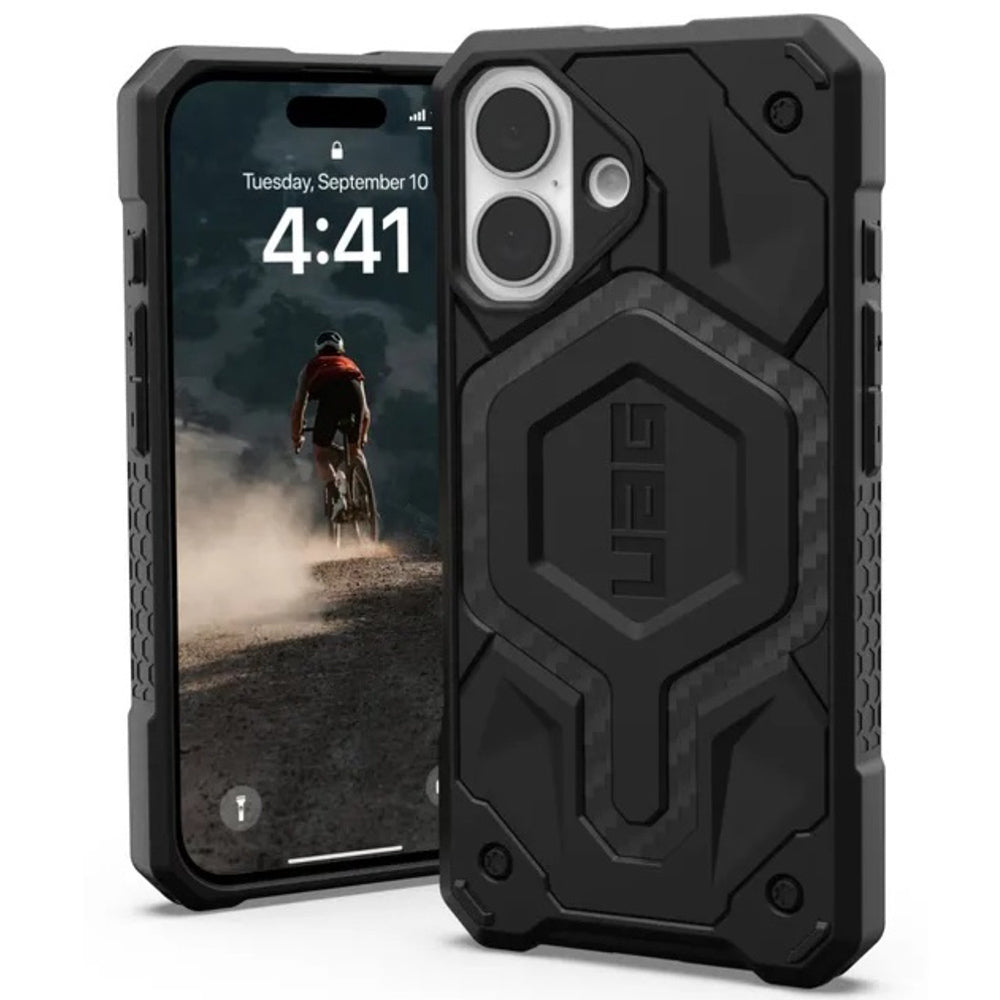 UAG - Monarch - iPhone 16 - Carbon Fiber