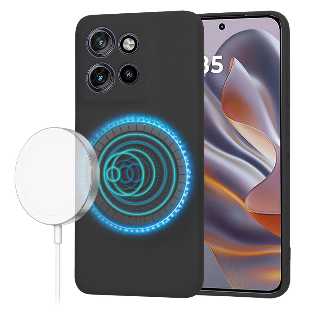 Techsuit - SoftFlex MagSafe - Motorola Edge 50 Neo / Edge 60 Neo / Motorola ThinkPhone 25 - Black