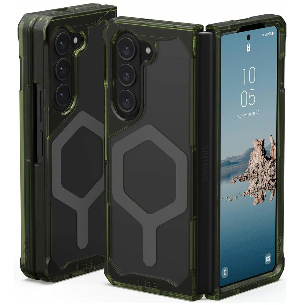 UAG - Plyo Pro MagSafe - Samsung Galaxy Z Fold5 - Olive / Space Grey