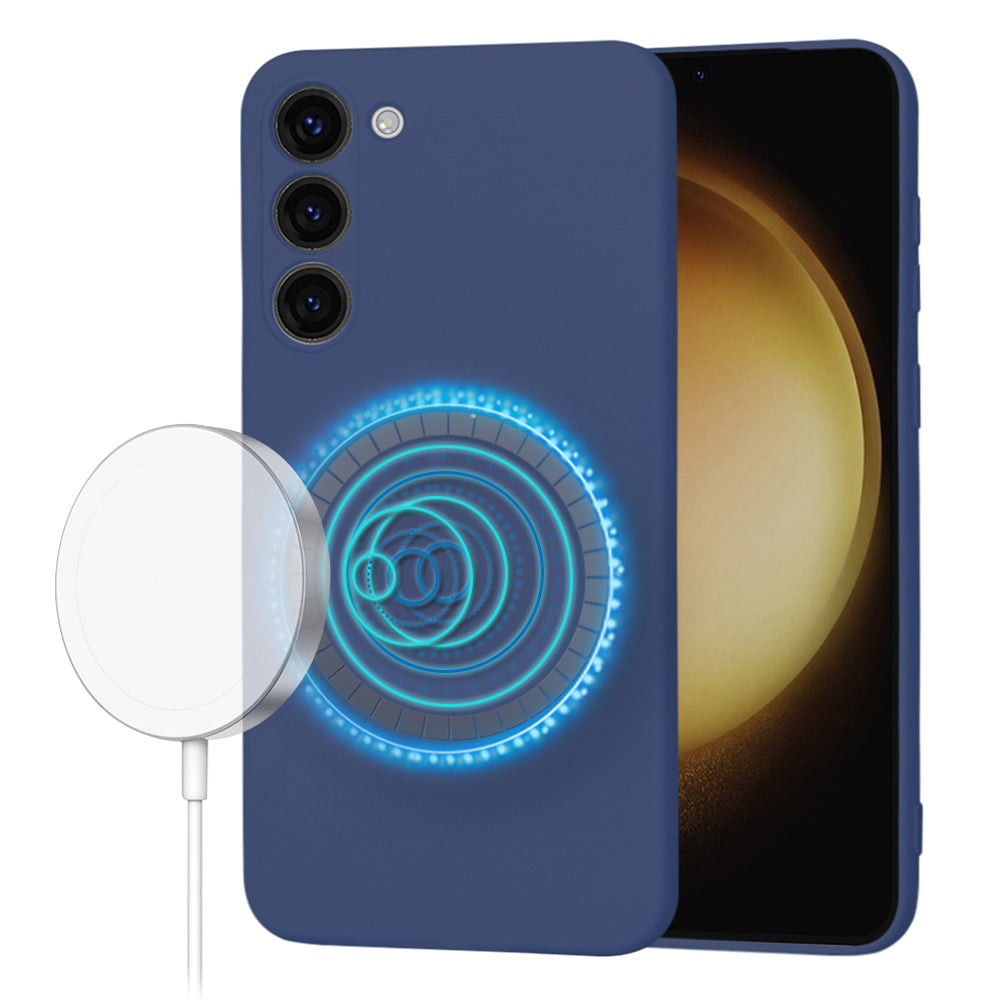 Techsuit - SoftFlex MagSafe - Samsung Galaxy S23 Plus - Navy Blue