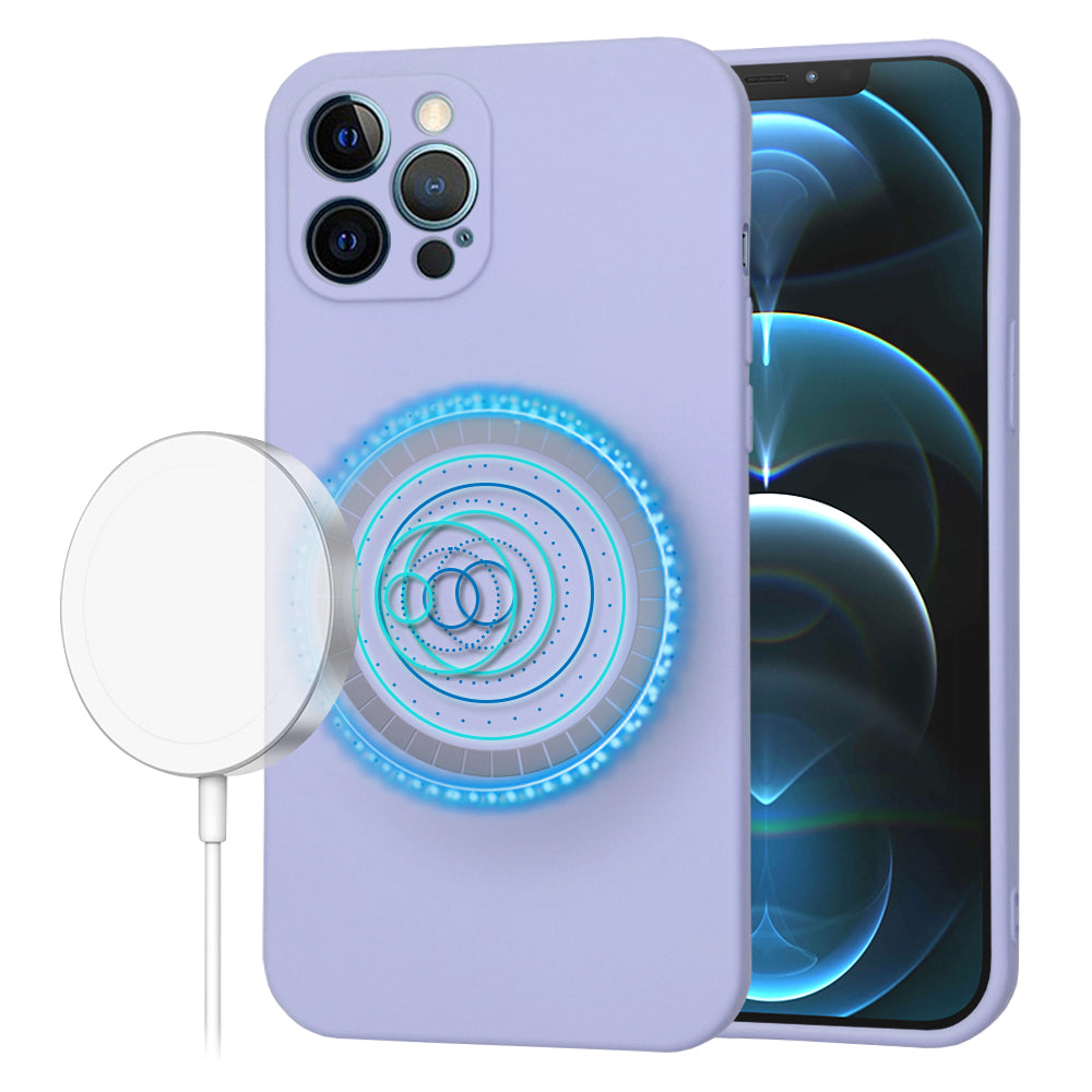 Techsuit - SoftFlex MagSafe - iPhone 12 Pro Max - Light Purple