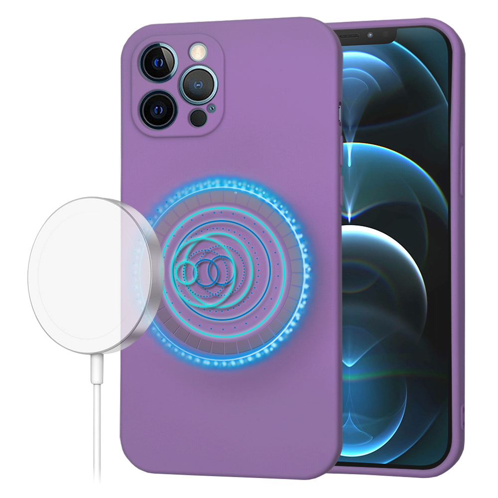 Techsuit - SoftFlex MagSafe - iPhone 12 Pro Max - Purple