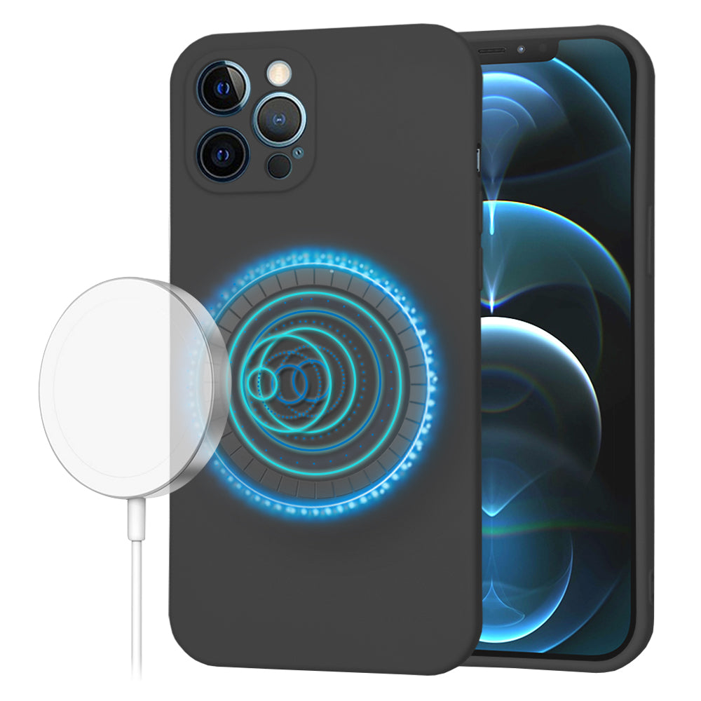 Techsuit - SoftFlex MagSafe - iPhone 12 Pro Max - Black