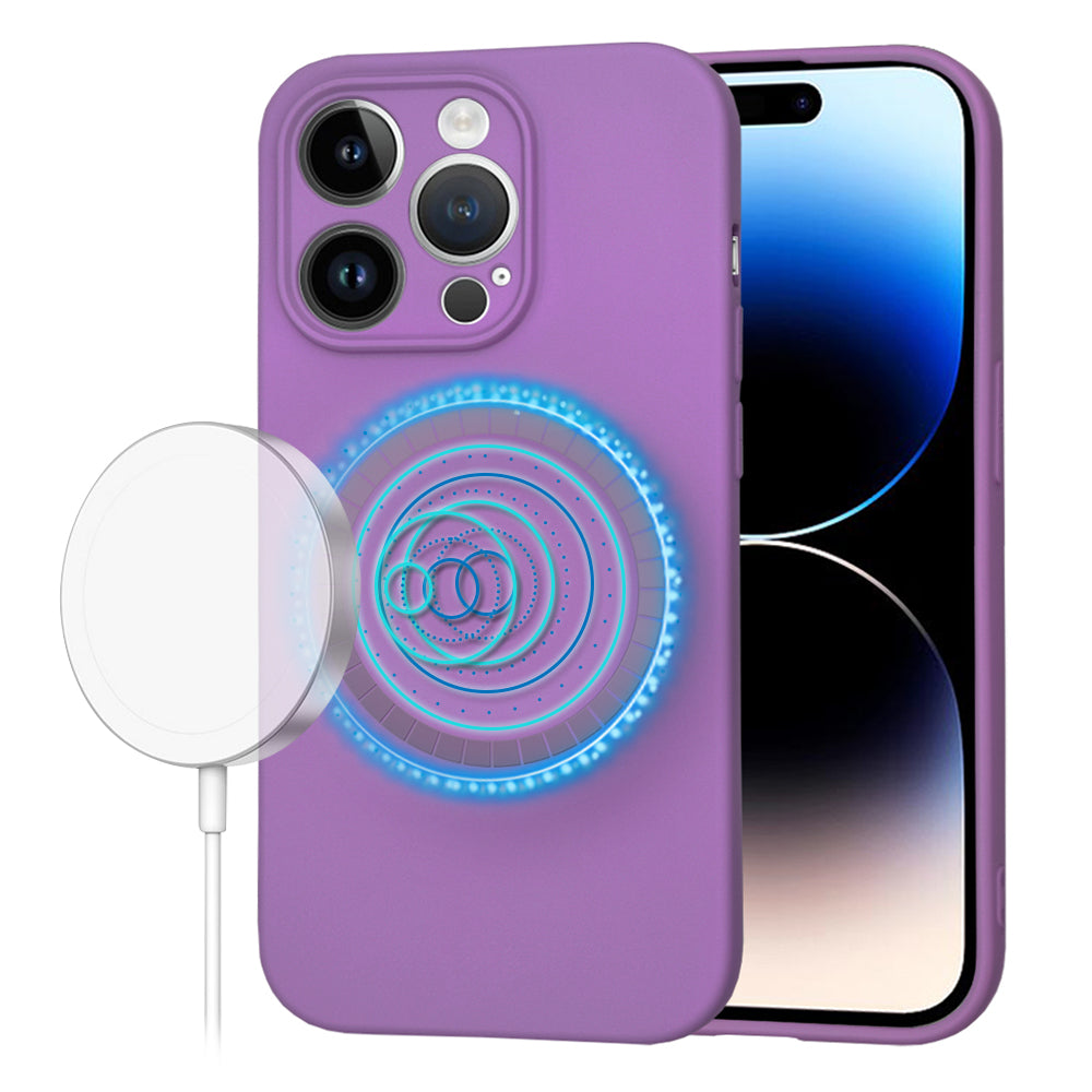 Techsuit - SoftFlex MagSafe - iPhone 14 Pro - Purple
