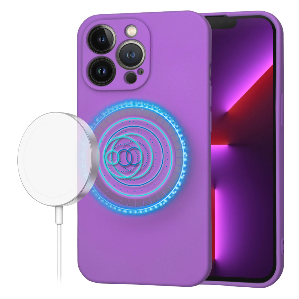 Techsuit - SoftFlex MagSafe - iPhone 13 Pro - Purple