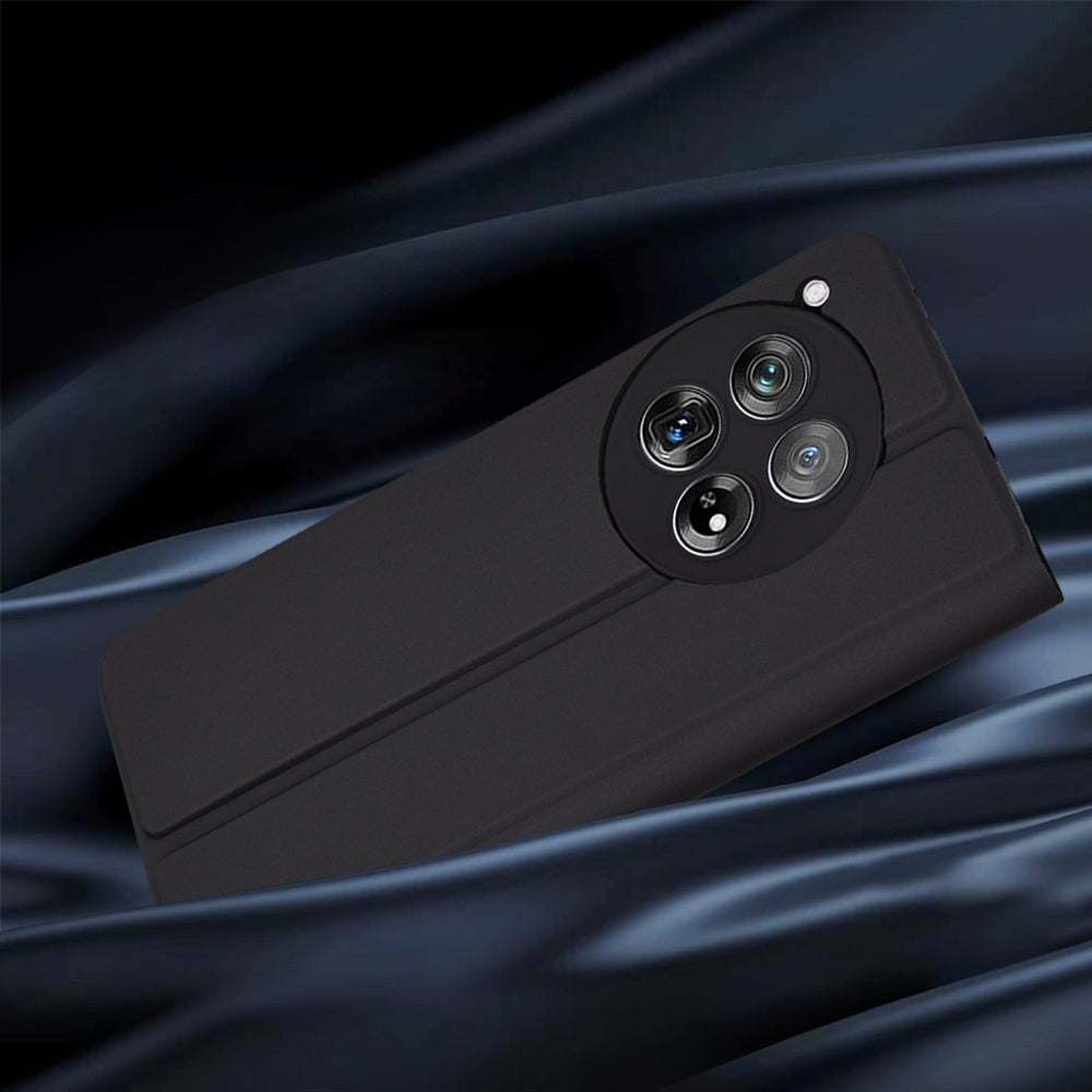 Techsuit - Magskin Book - OnePlus 12 - Black