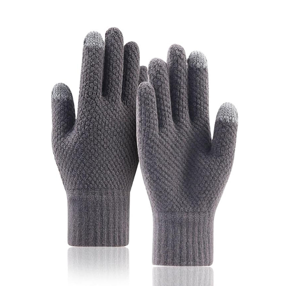 Techsuit - Gloves (ST0013) - from Acrylic, Size 22cm - Grey