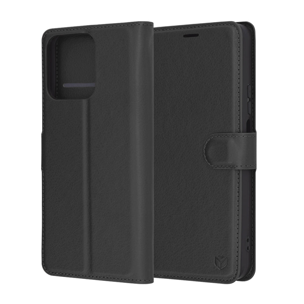 Techsuit - Leather Folio - Honor 200 Smart / X7c - Black