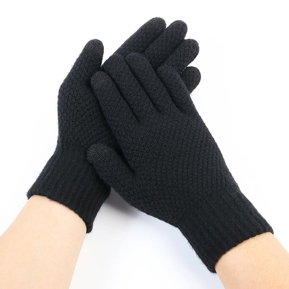 Techsuit - Gloves (ST0013) - from Acrylic, Size 22cm - Black