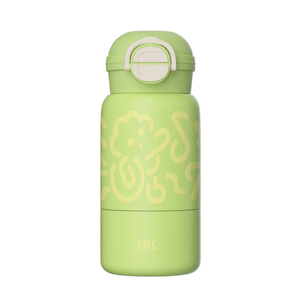 Techsuit - Thermos (THM8) - for Kids, Stainless Steel 316, 520ml - Green