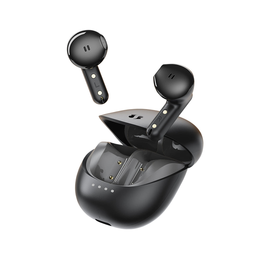 Havit - Wireless Earbuds (TW931) - Bluetooth 5.4, Half in-ear, Microphone, TWS, ENC, Type-C, 300mAh - Black