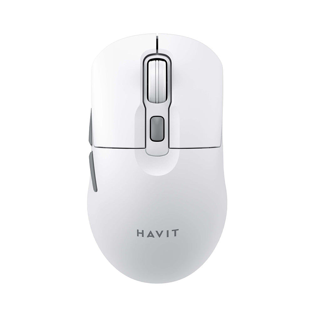 Havit - Wireless Mouse (MS59WB) - 2.4GHz, 800/1200/1600 DPI, ABS, PC, AA Battery - White