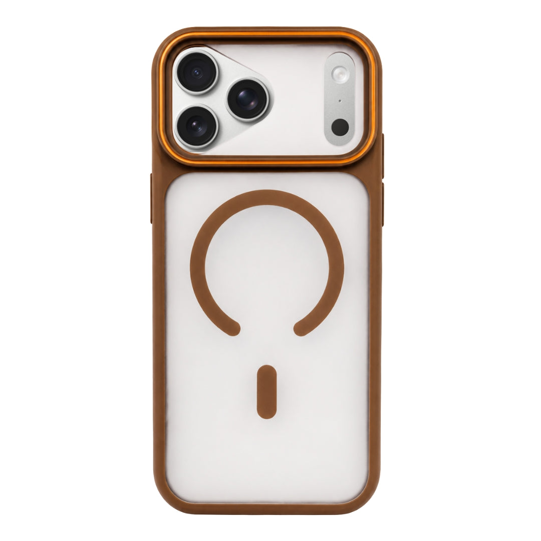 Θήκη Matte Διάφανη MagSafe - Καφέ - iPhone 18 Pro Max