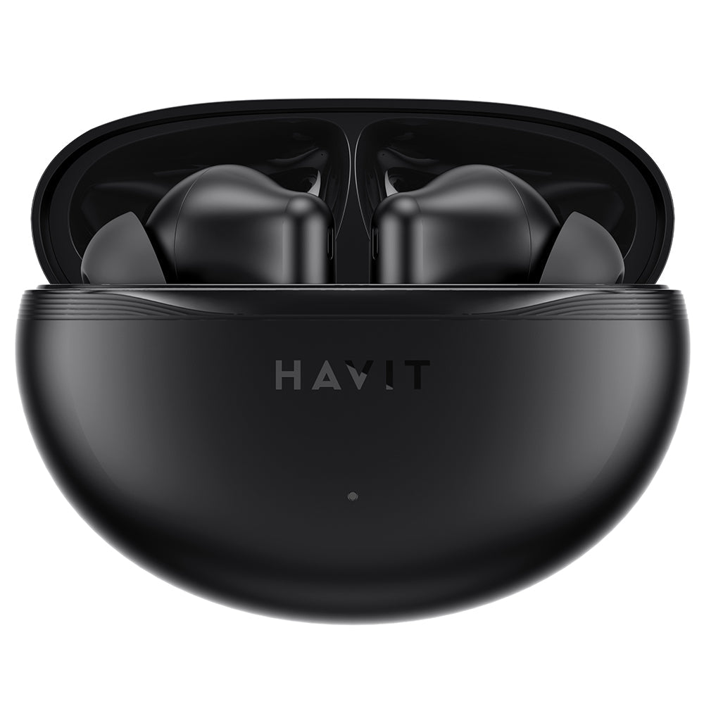 Havit - Wireless Earbuds (TW986) - In-ear, Bluetooth 5.4, with Microphone, TWS, ENC, Type-C, 400mAh - Black