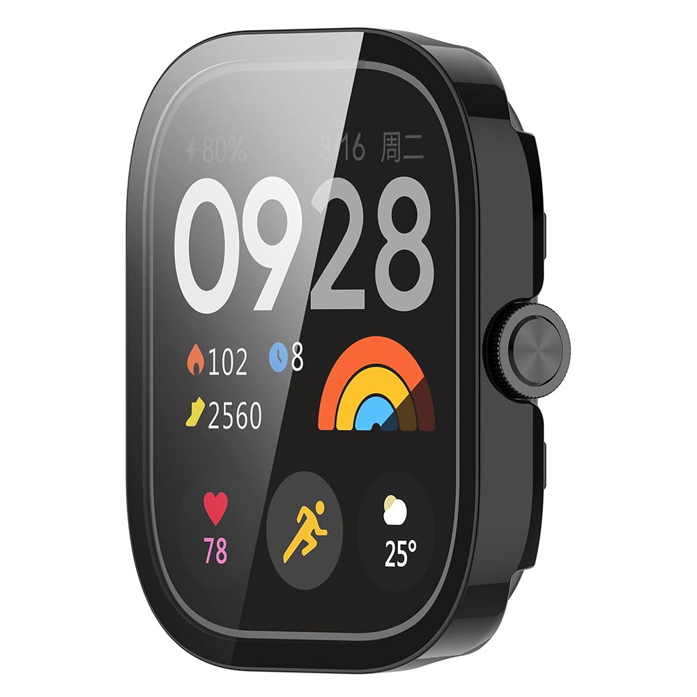 Techsuit - Defense360 Pro - Xiaomi Redmi Watch 4 - Black