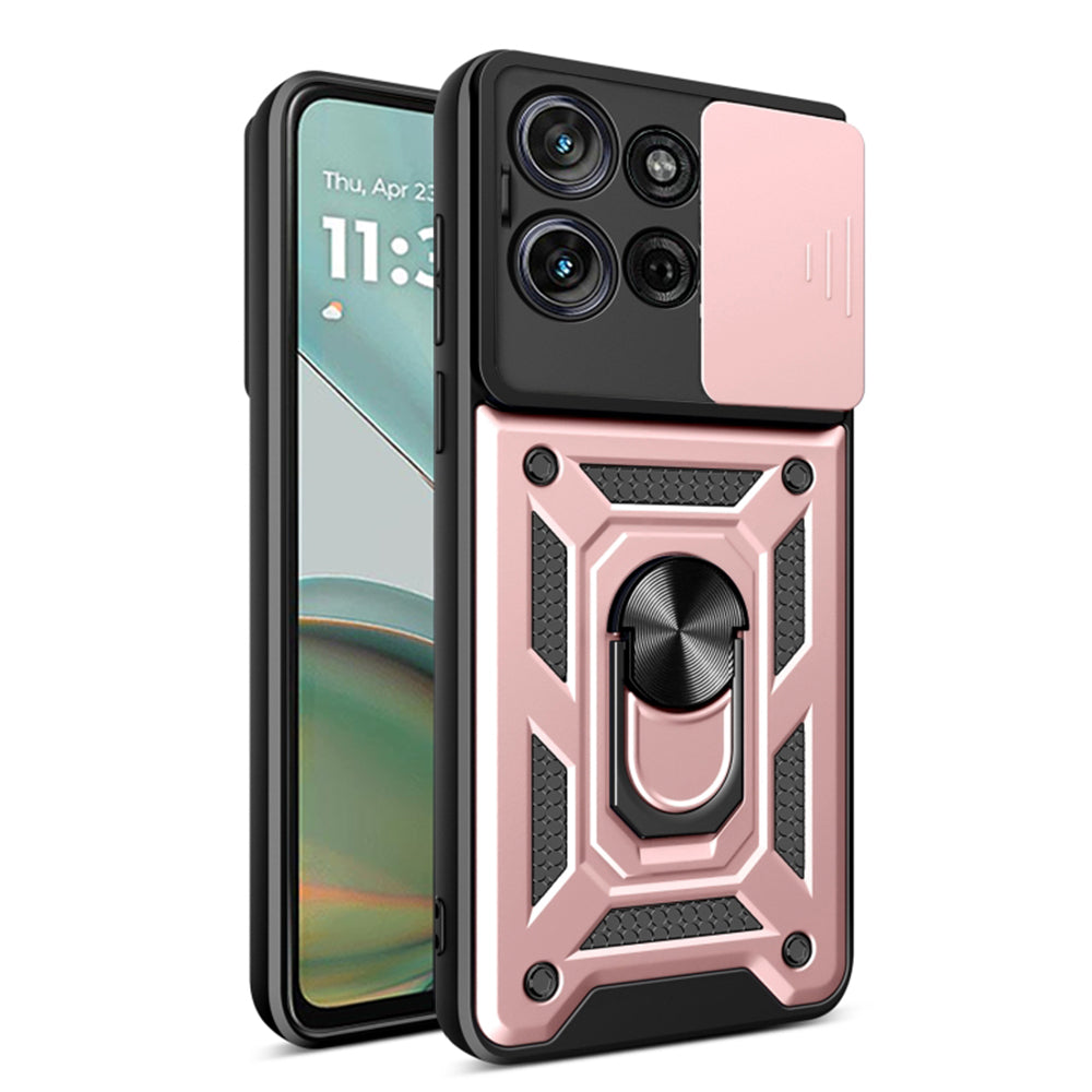 Techsuit - CamShield Series - Motorola Moto G75 - Rose Gold