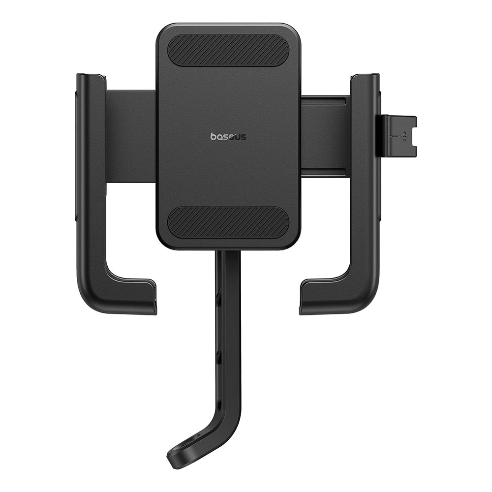 Baseus - Motorcycle Holder GoTrip (C40572301111-01) - 360°, Anti-Shake, with Screw Lock, Stable, 5.7 - 7.2" - Cluster Black