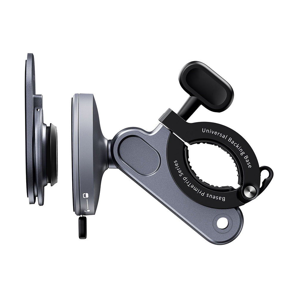 Baseus - Bike Holder PrimeTrip Series (C40569001121-00) - 2in1, Bike Mount, Ring Stand, Patented Snap-On - Cosmic Black