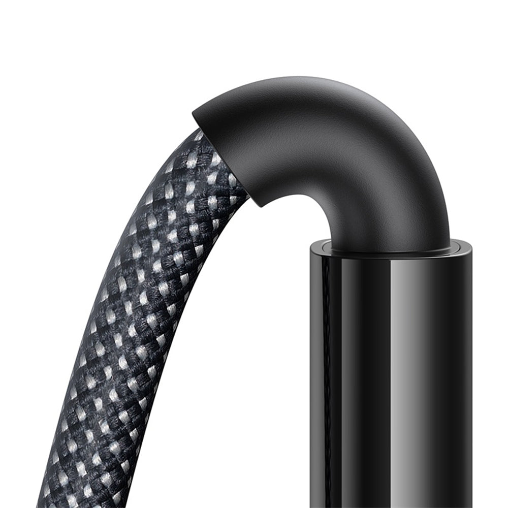 Baseus - Data Cable Display 2 (P10382701111-00) - Fast Charging, USB to Type-C, Digital Display, 100W, 2m - Cosmic Black