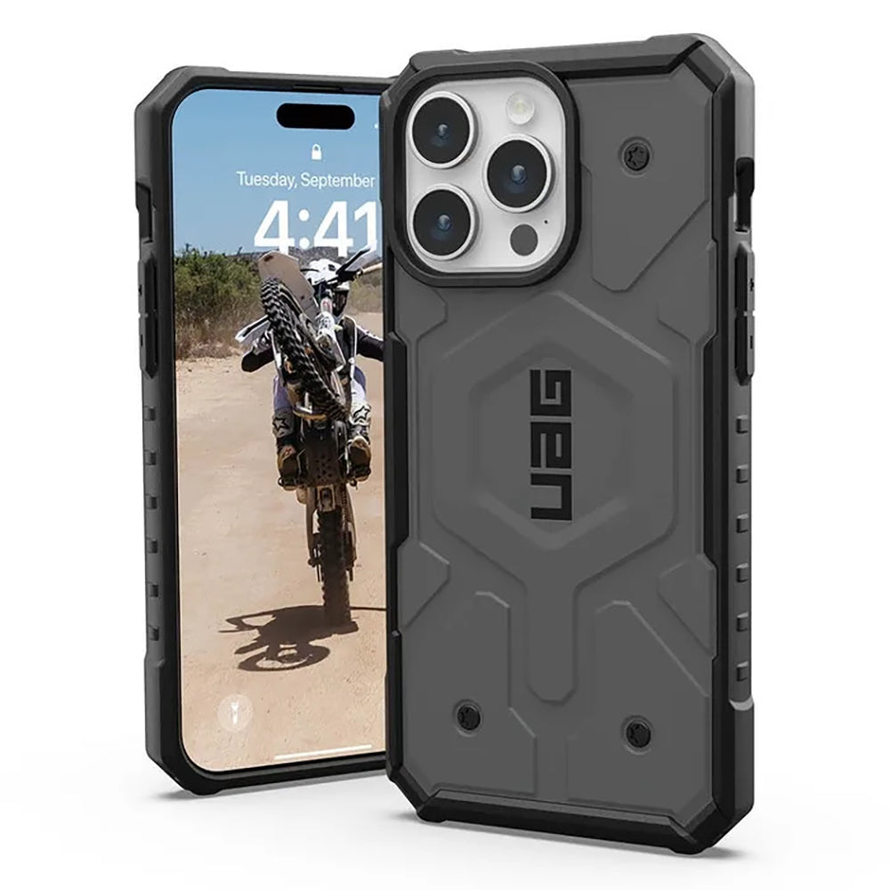 UAG - Pathfinder MagSafe - iPhone 16 Pro - Silver