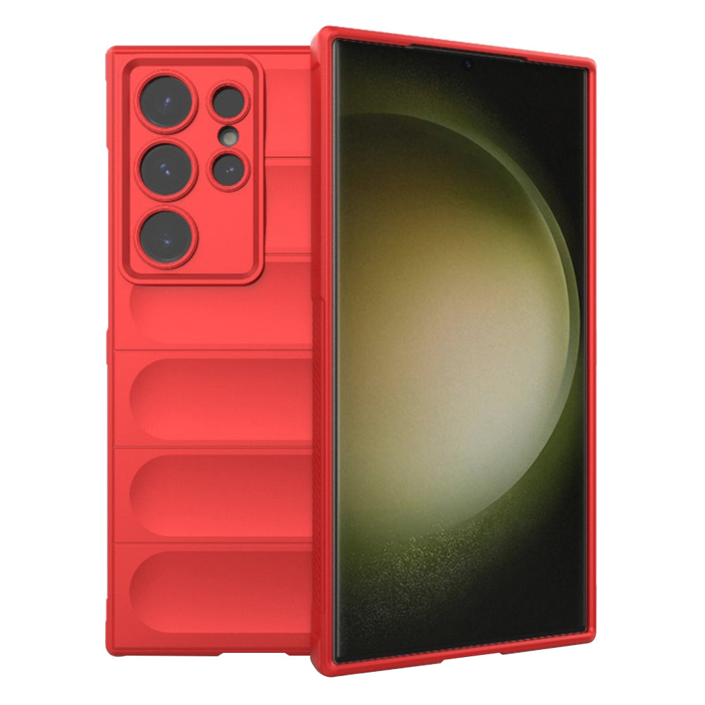 Techsuit - Magic Shield - Samsung Galaxy S23 Ultra - Red