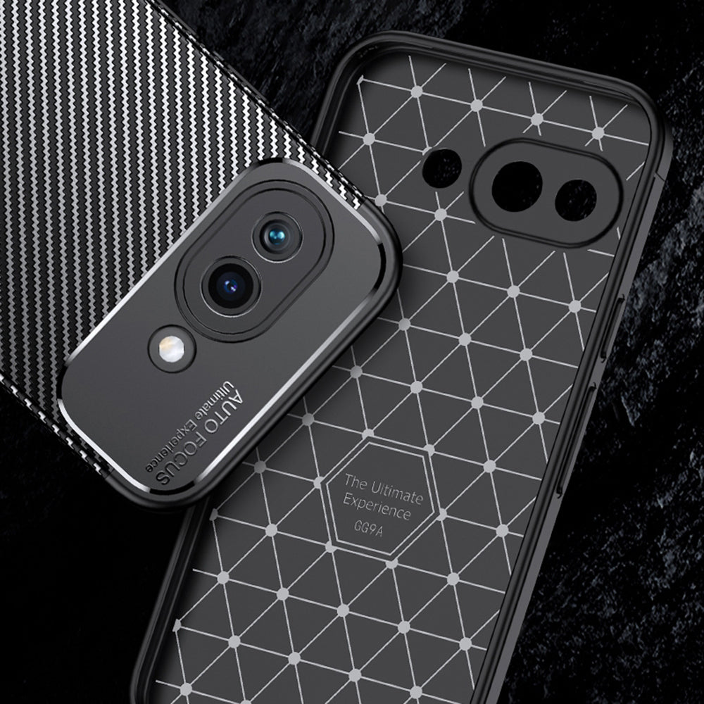 Techsuit - CarbonFiber - Google Pixel 9a - Black