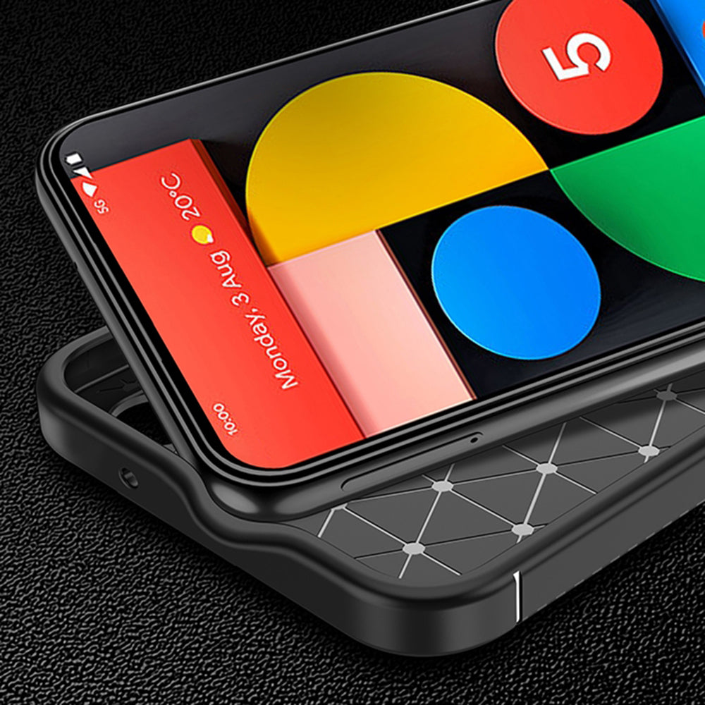 Techsuit - CarbonFiber - Google Pixel 9a - Black