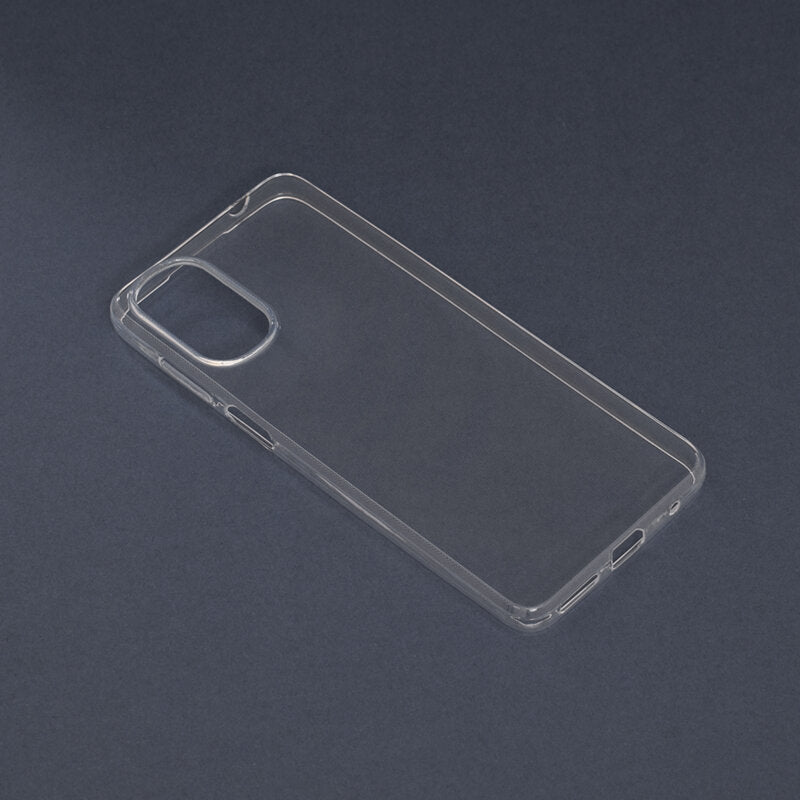 Techsuit - Clear Silicone - Motorola Moto E32 / Moto E32s - Transparent