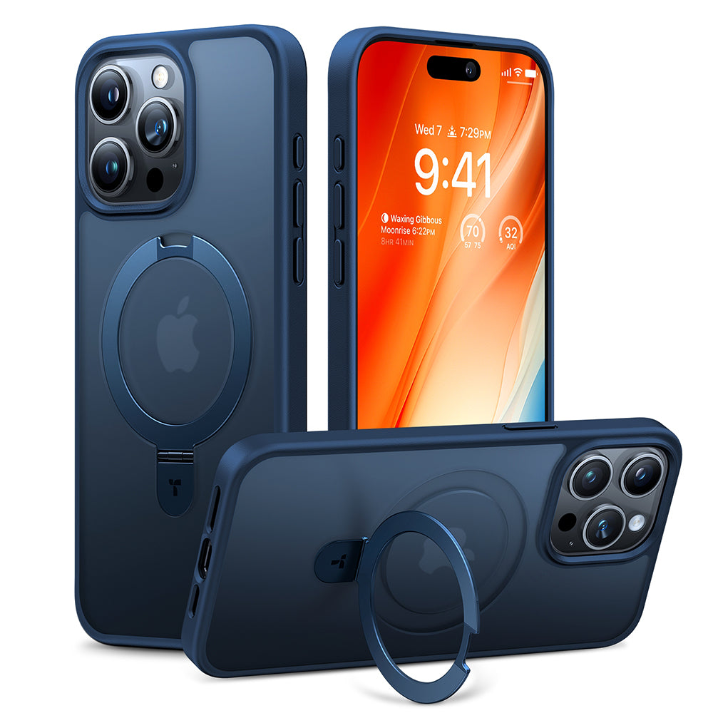 Torras - Ostand MagSafe Series - iPhone 15 Pro Max - Navy Blue