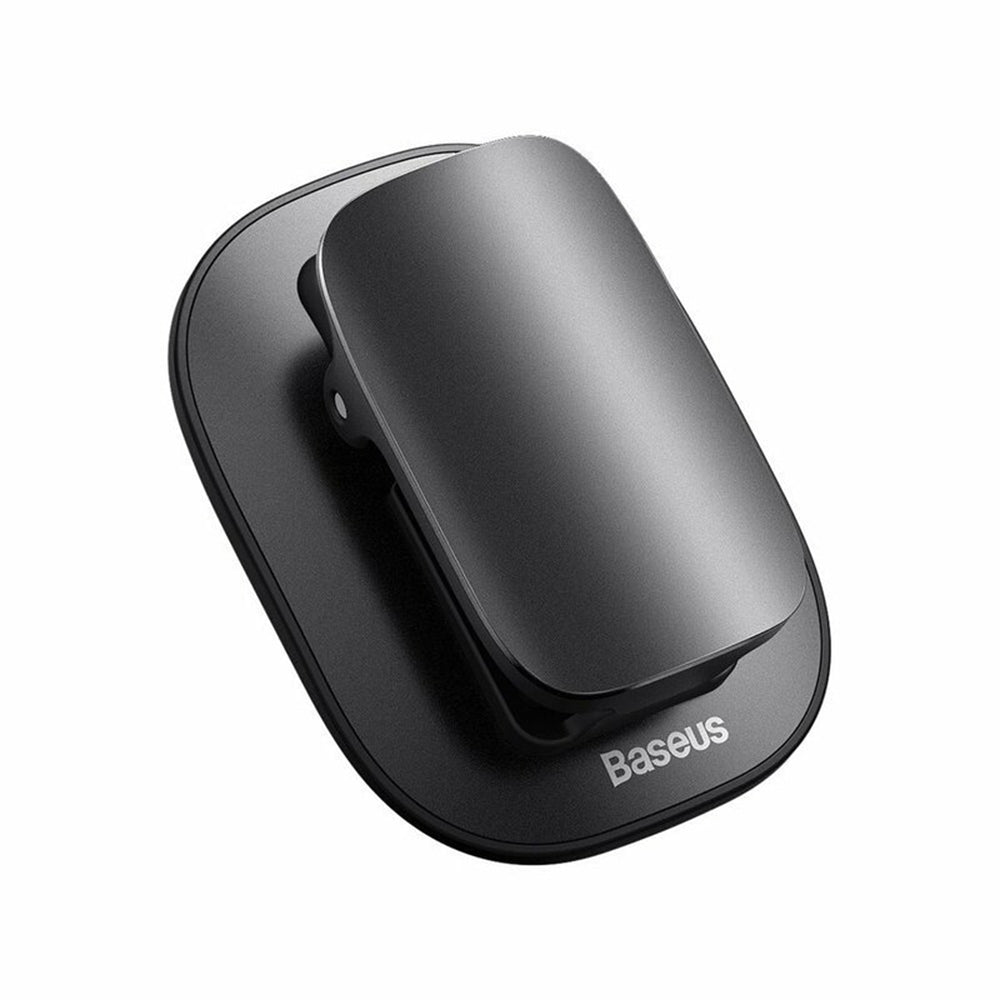 Baseus - Glasses Clip Car Holder (ACYJN-A01) - Easy Installation, Multipurpose Holder, Secure Grip, Universal Fit - Black