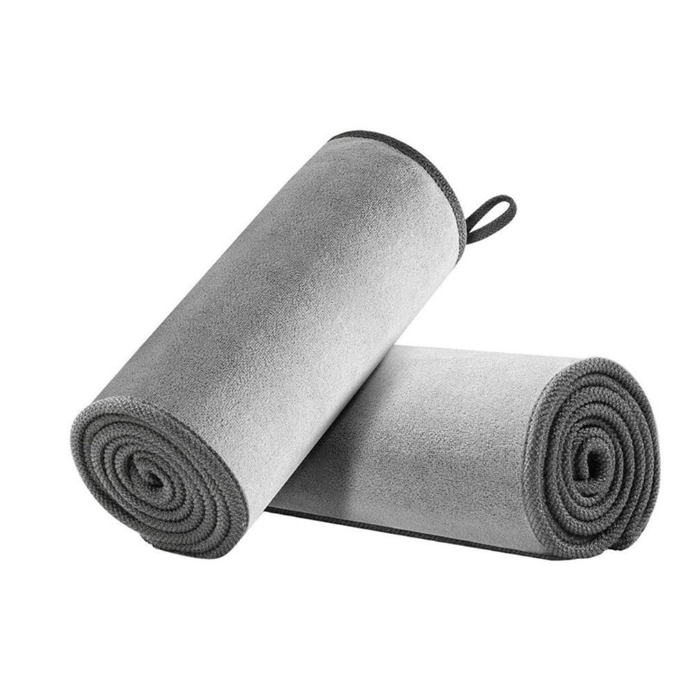 Baseus - Car Drying Towel (CRXCMJ-0G) - High-Quality Microfiber, for Detailing, No Fiber/Color Loss, Universal, 40x40cm - Grey