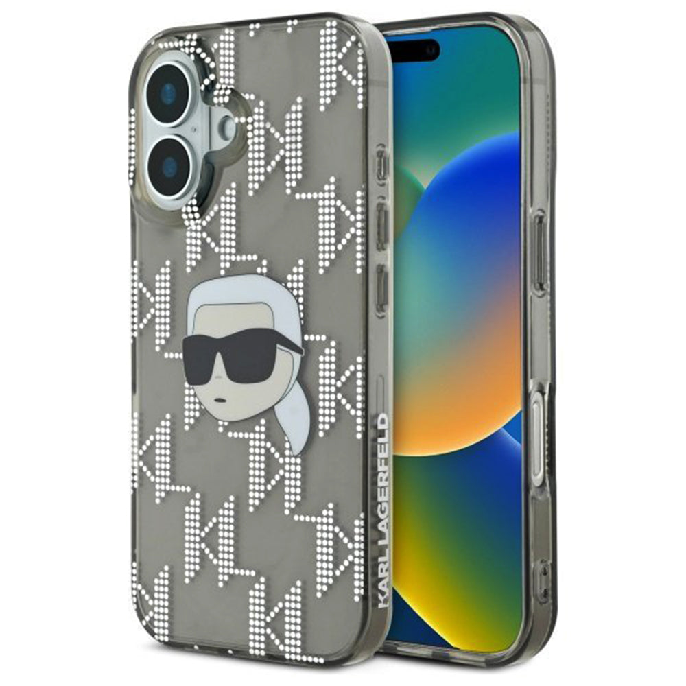 Karl Lagerfeld - IML Luxury Electroplated (KLHCP16SHKLPKHK) - iPhone 16 - Karl Head