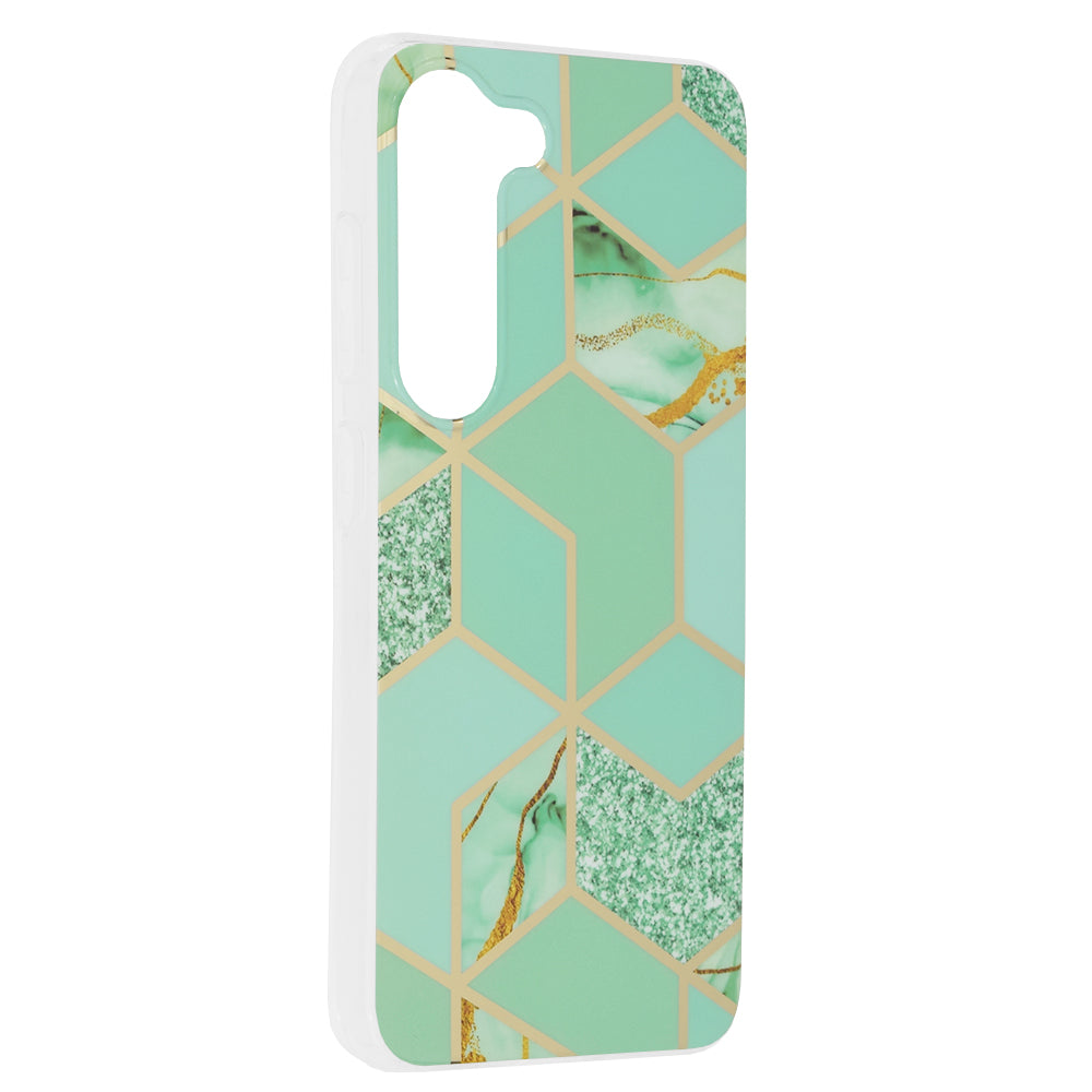 Techsuit - Marble Series - Samsung Galaxy S23 - Green Hex