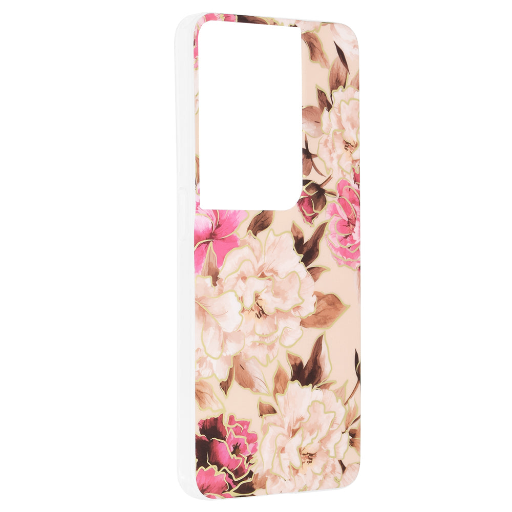 Techsuit - Marble Series - Oppo Reno8 Pro - Mary Berry Nude