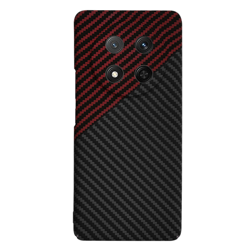 Techsuit - Carbonite FiberShell - Honor Magic7 Lite / X9c - Red Vortex