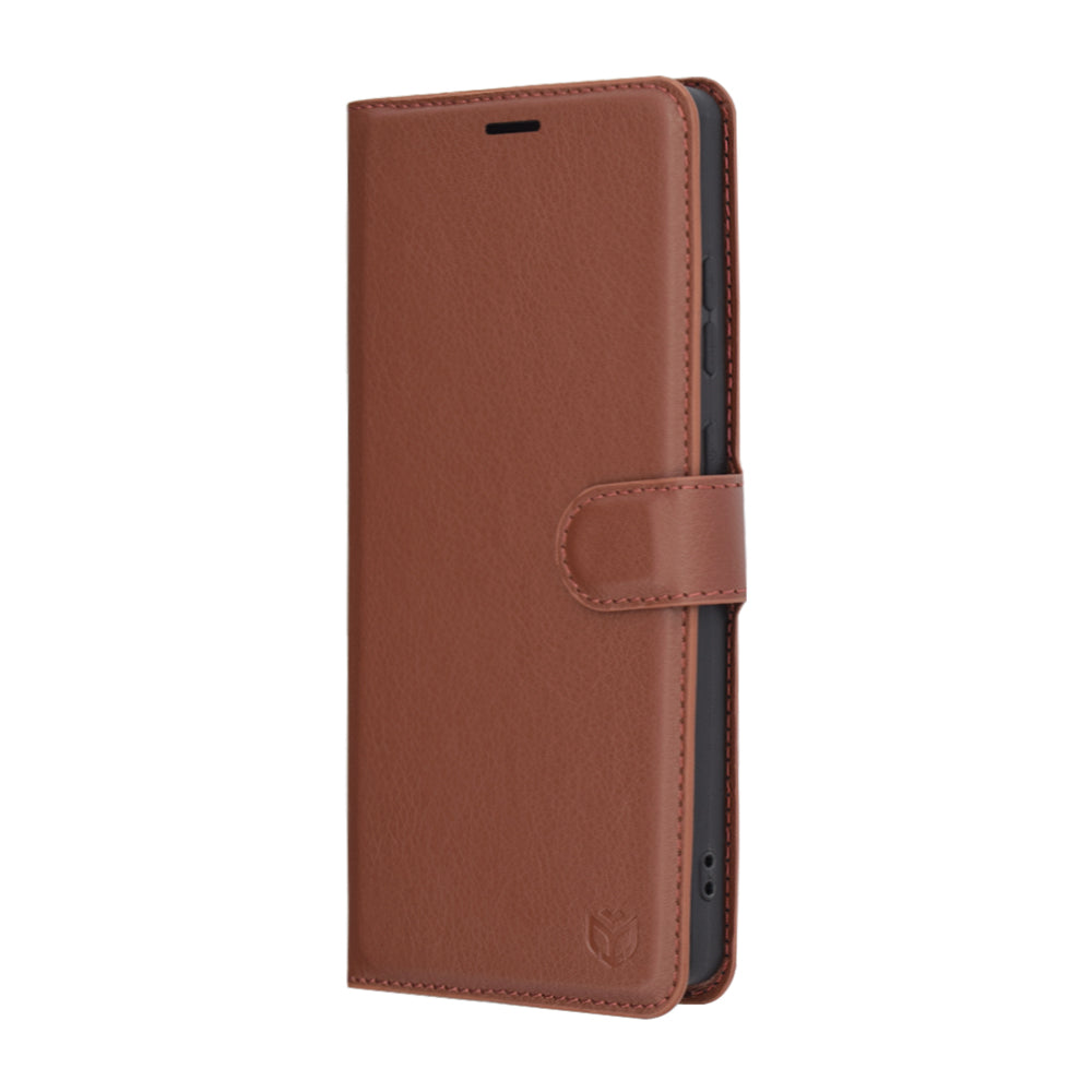 Techsuit - Leather Folio - Galaxy S25 Ultra - Brown