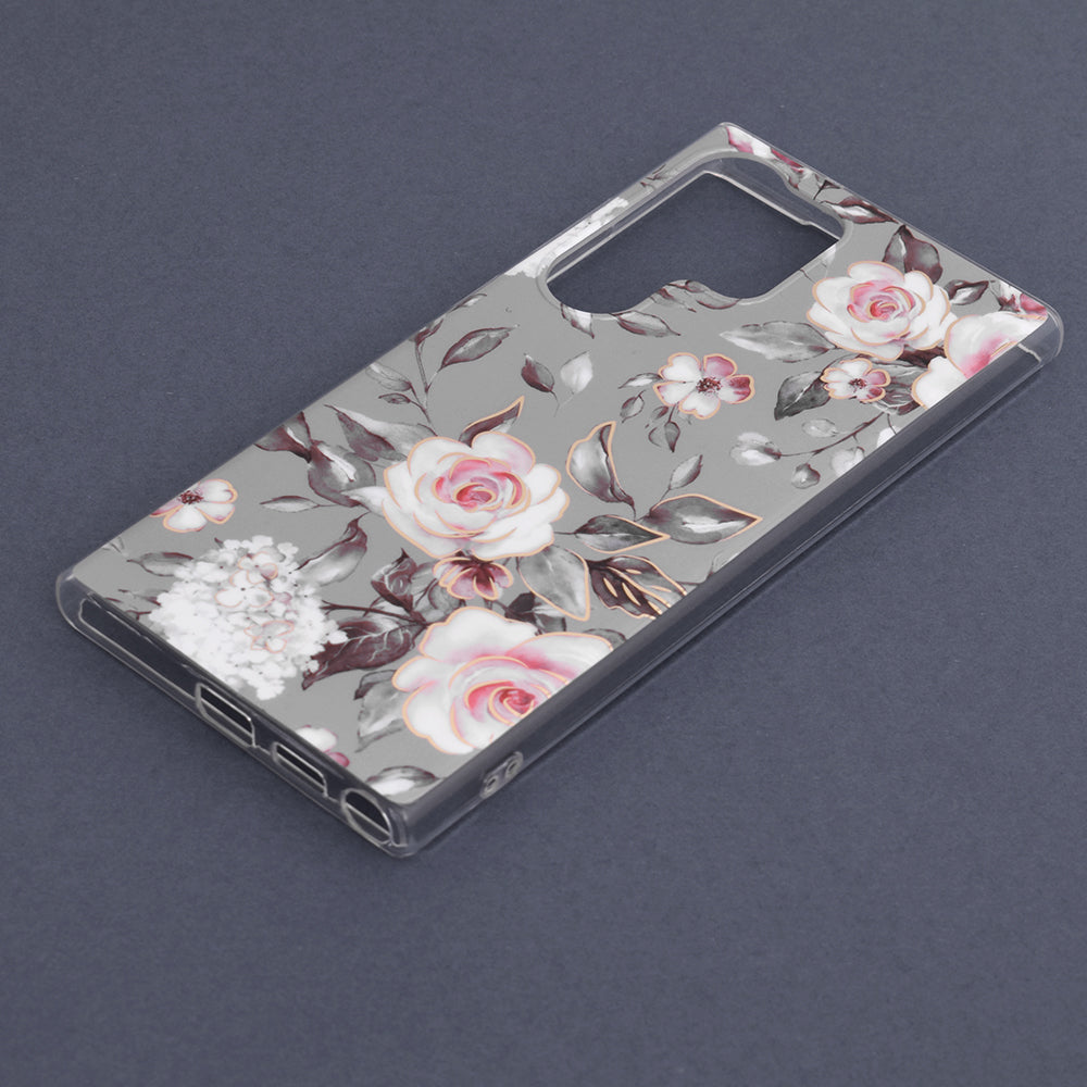 Techsuit - Marble Series - Samsung Galaxy S23 Ultra - Bloom of Ruth Gray