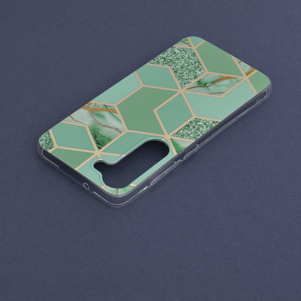 Techsuit - Marble Series - Samsung Galaxy S23 - Green Hex