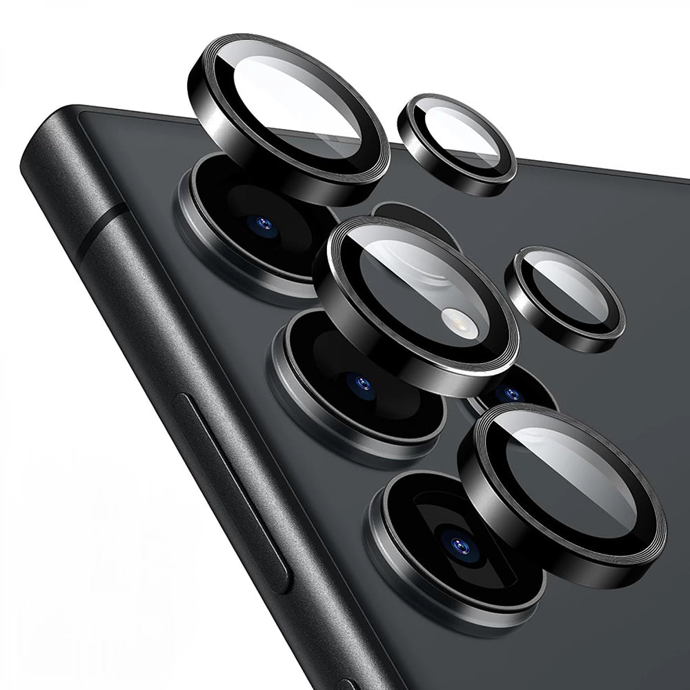 Lito - S+ Camera Glass Protector - Samsung Galaxy S25 Ultra - Black